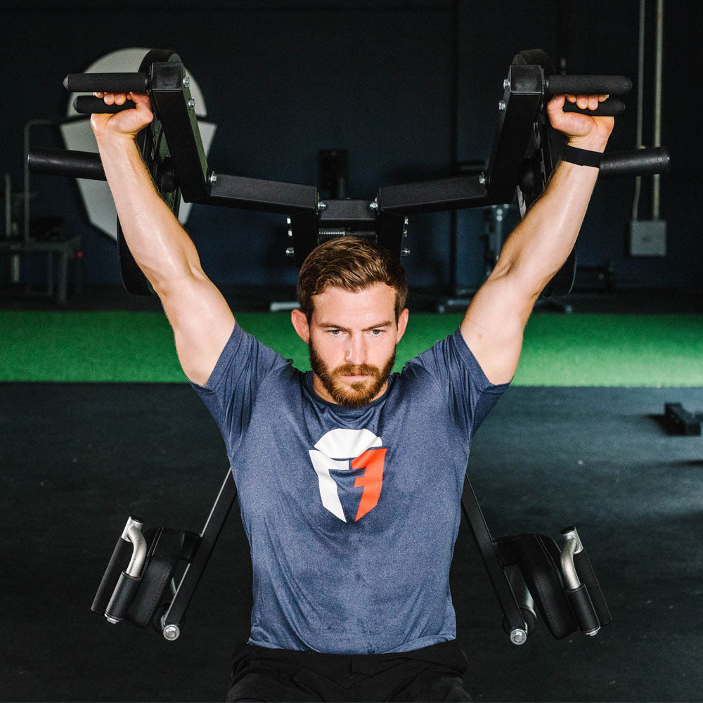 Plate-Loaded Deltoid And Shoulder Press Machine