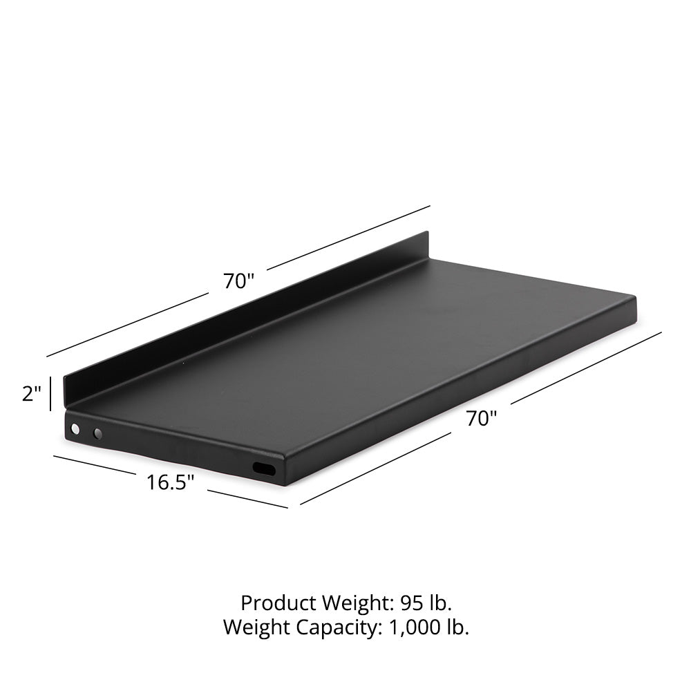 Scratch and Dent, 70" Adjustable Shelf for Elite Series Mass Storage System - view 8