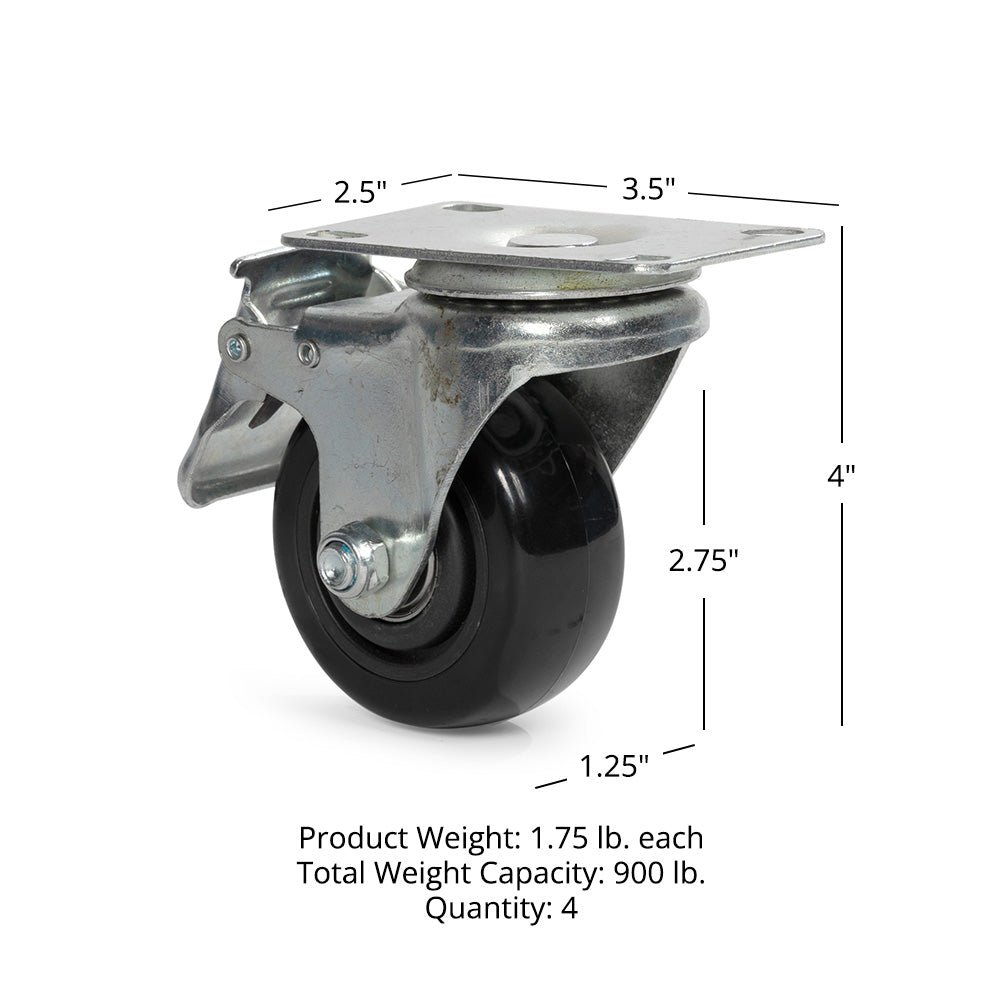 Caster Wheels for Elite Series Mass Storage System - view 4