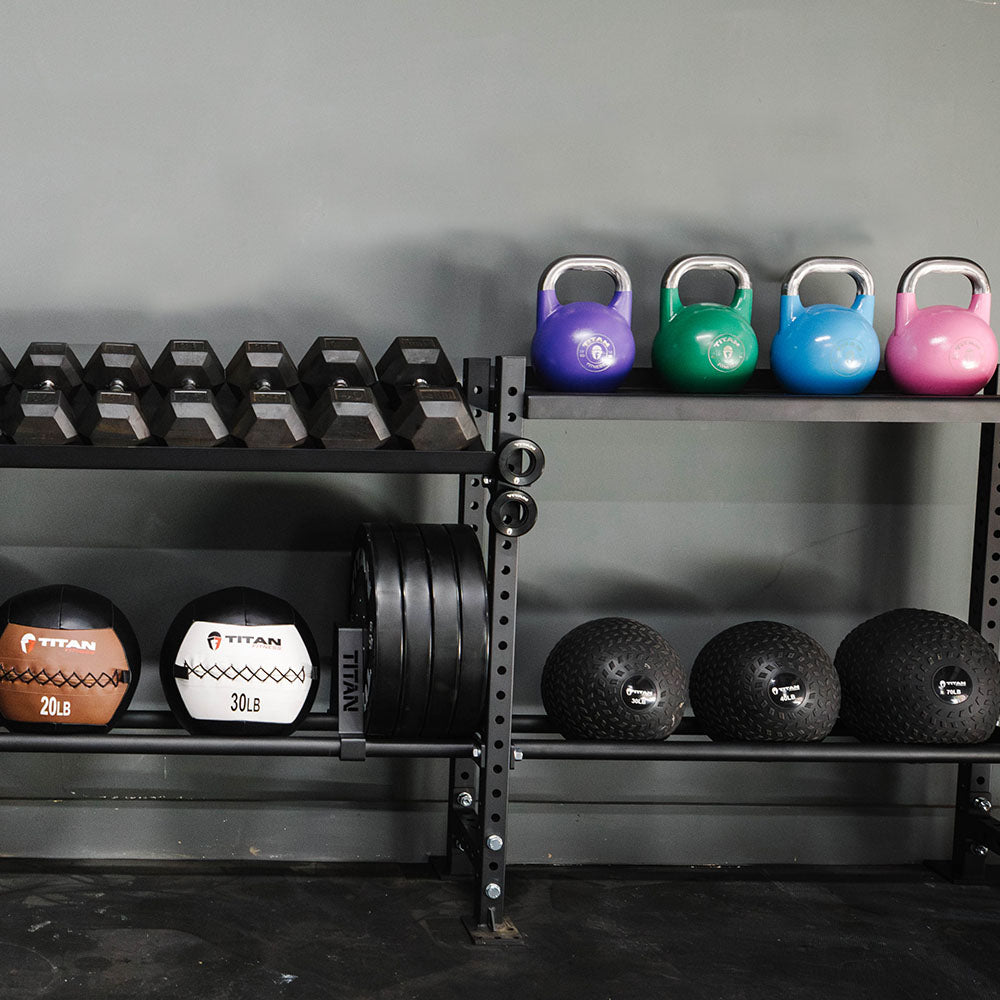 Mass Storage Bumper Plate And Kettlebell Storage Scratch And Dent
