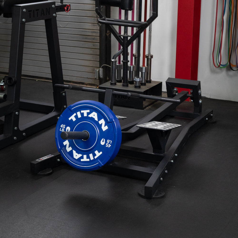 Scratch and Dent, Plate-Loaded Standing T-Bar Row Machine | Titan Fitness