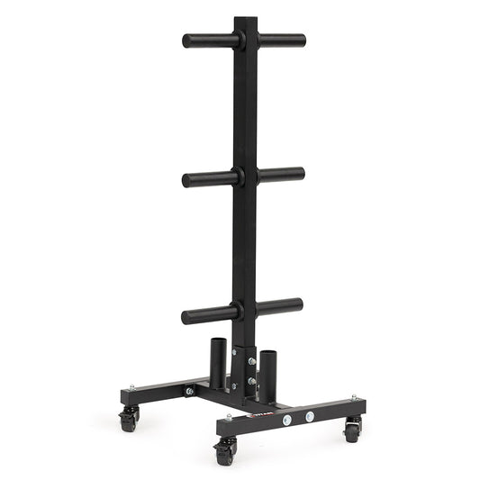 Scratch and Dent, Portable Plate and Barbell Storage Tree view 1