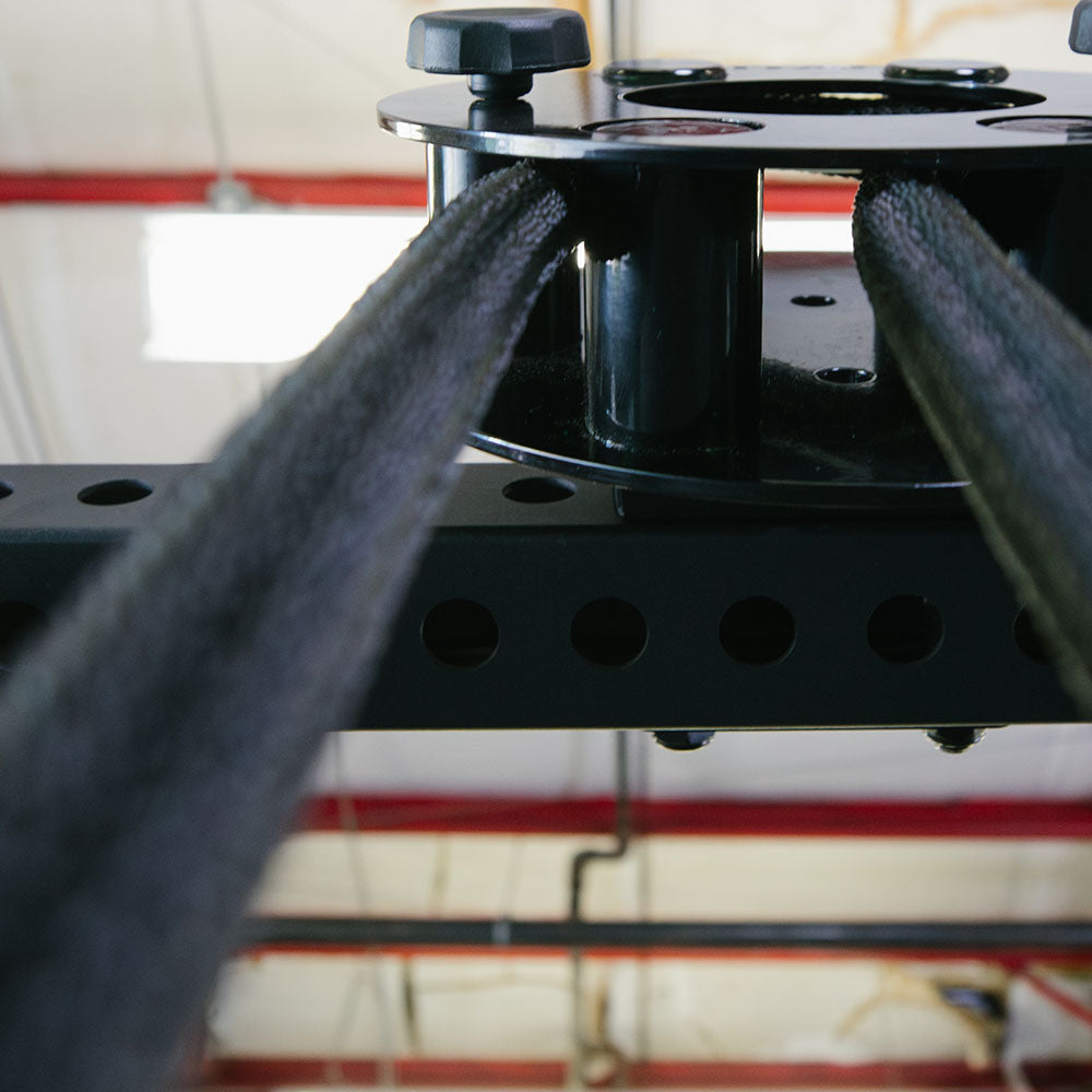 Rack Mounted Infinity Rope Pulley System