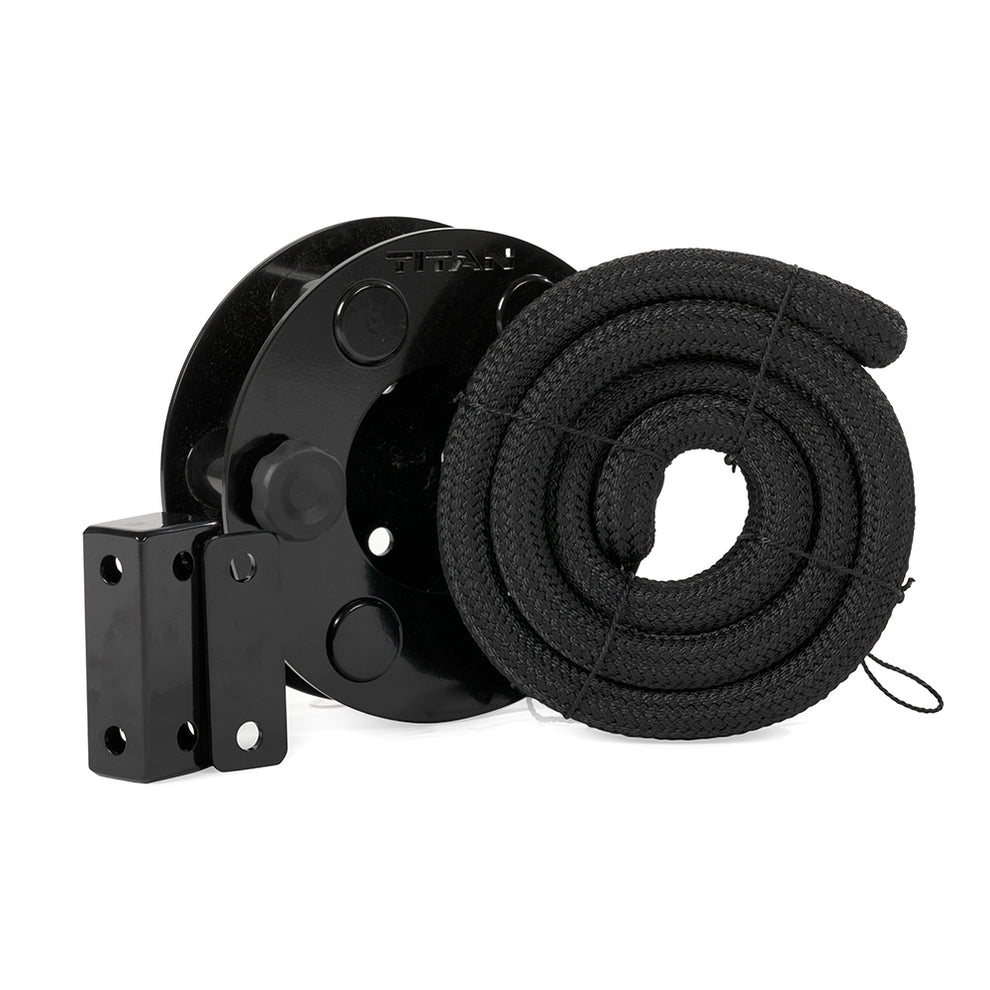 Scratch and Dent, Rack Mounted Infinity Rope Pulley System | Titan Fitness