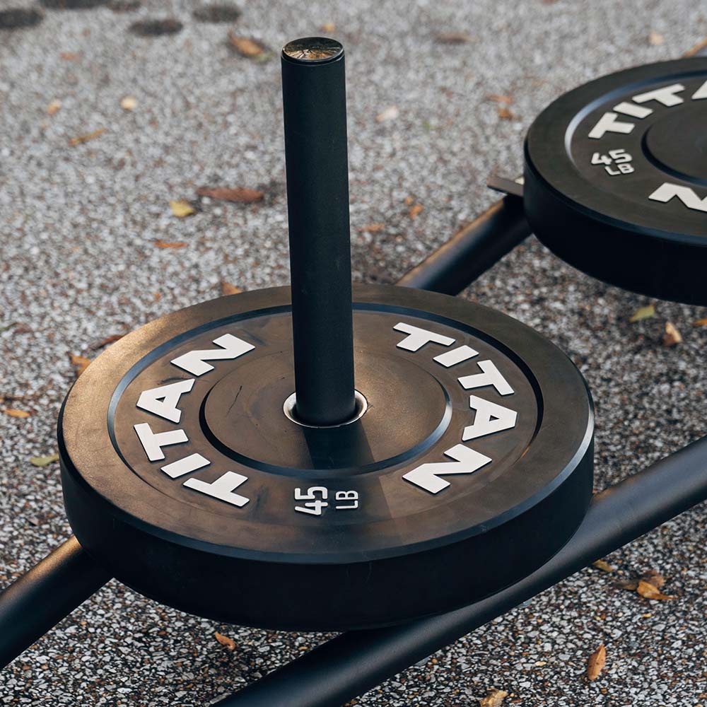 Titan Fitness Plate-Loaded Weighted Wheelbarrow - Thumbnail 3