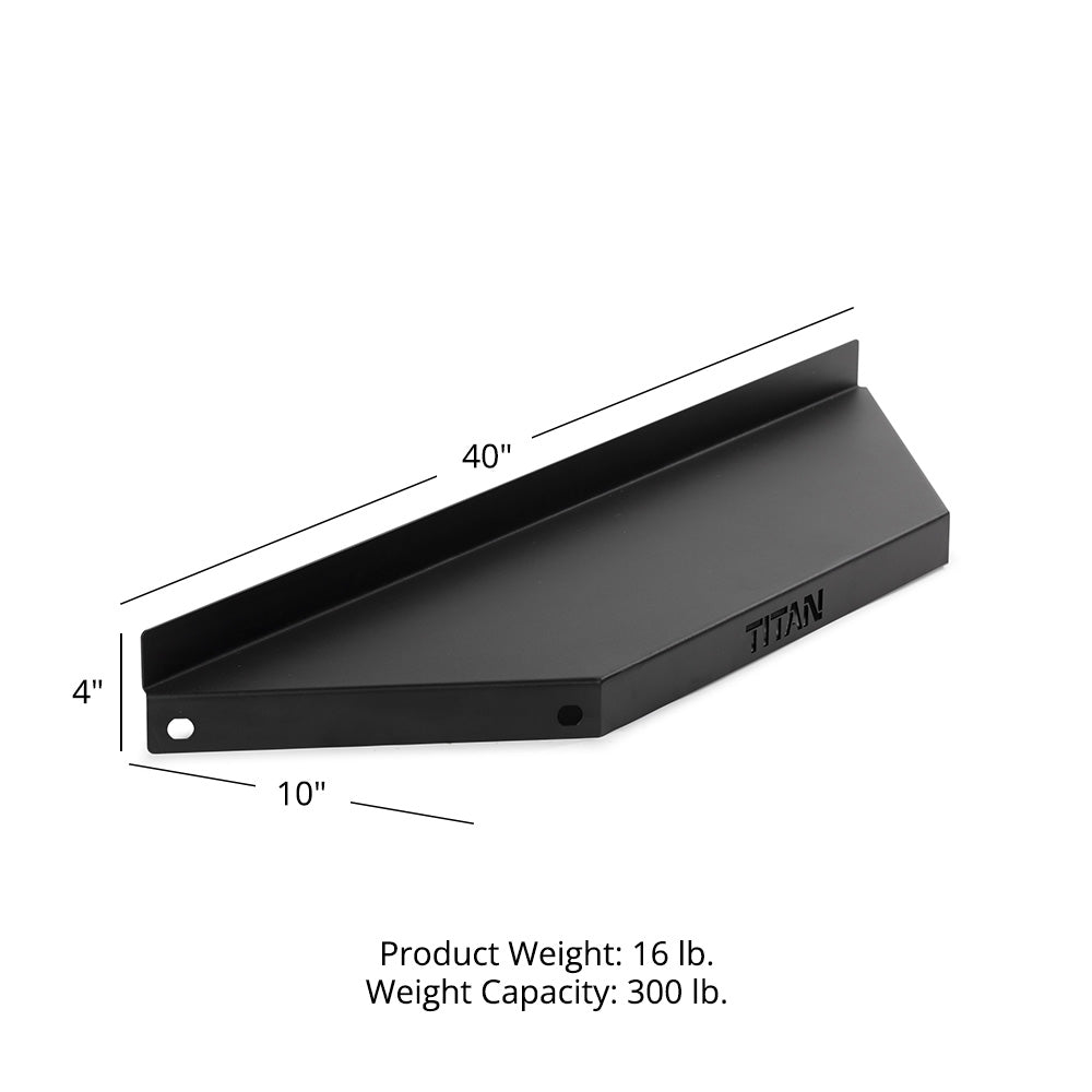 Corner Shelf for Elite Series Mass Storage System Titan Fitness