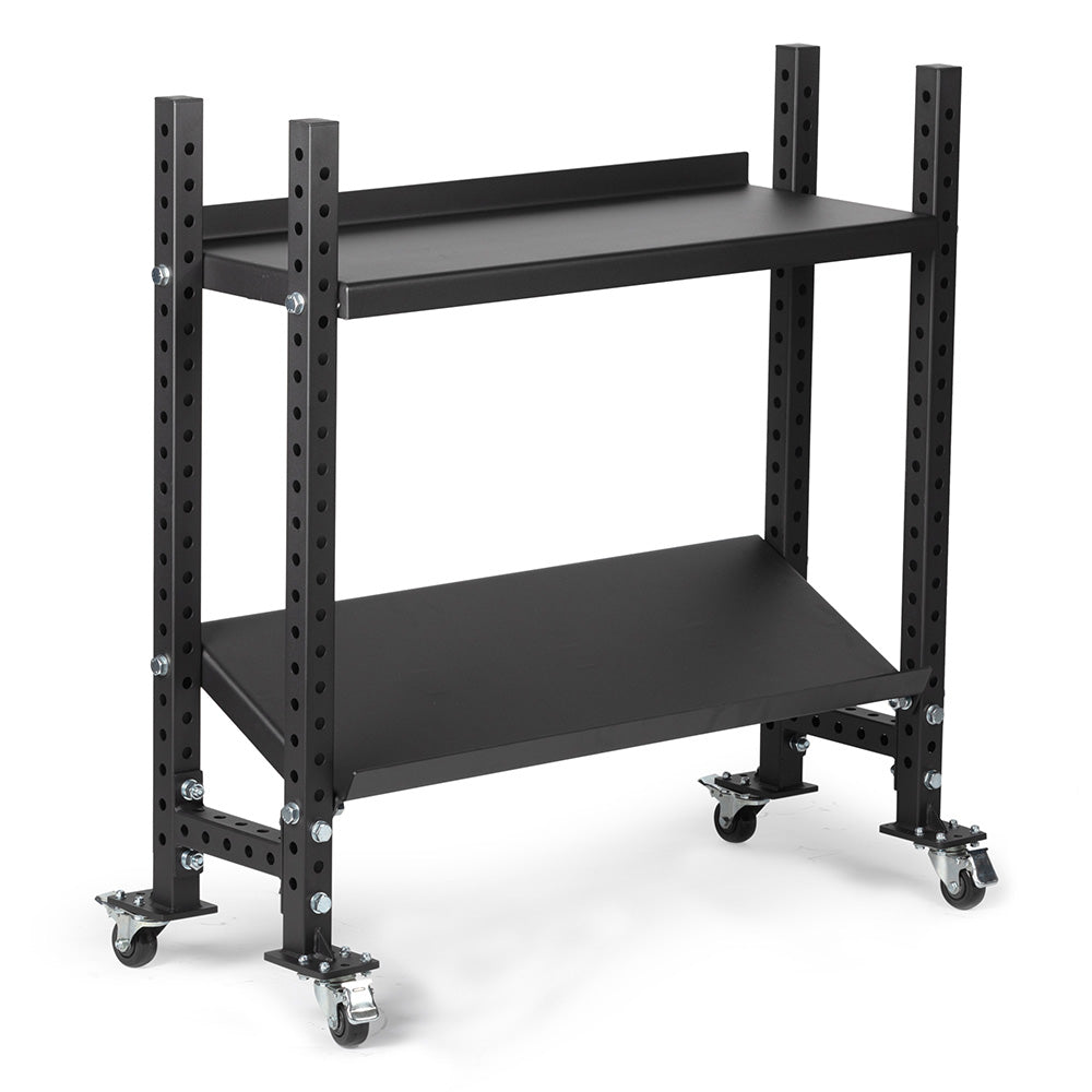 Elite Series Mass Storage System with Adjustable Shelves | 2 Tier 45.5" / 42" / Yes - view 41