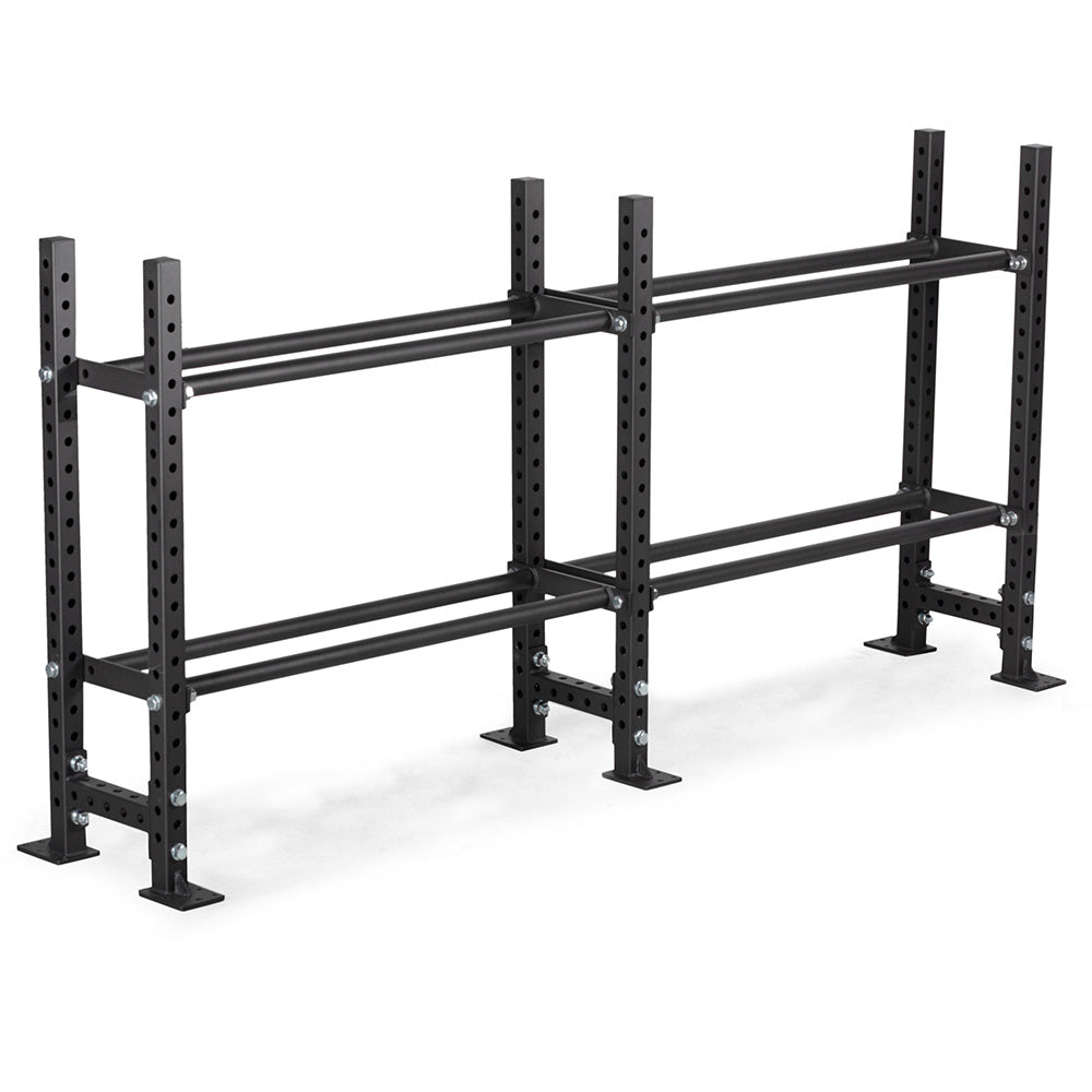 Elite Series Extension Unit Mass Storage System with Bumper & Medicine Ball Shelves | 2 Tier 45.5" / 42" - view 1