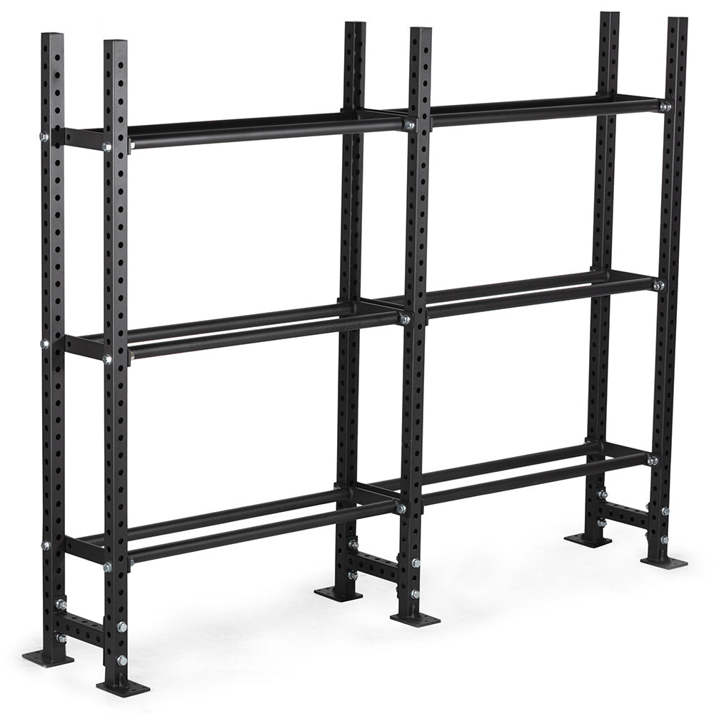 Elite Series Extension Unit Mass Storage System with Bumper & Medicine Ball Shelves | 3 Tier 73" / 42" - view 17