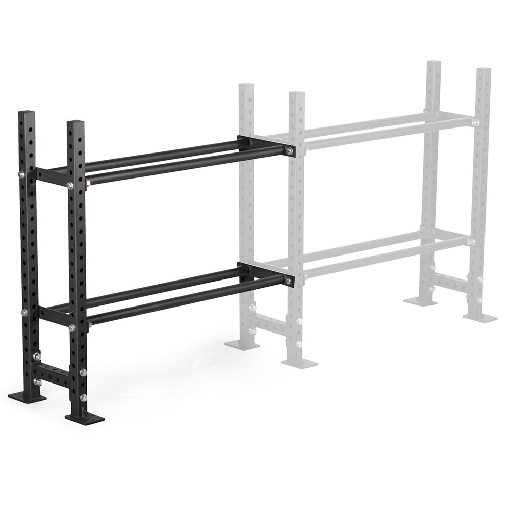 Elite Series Add-On Mass Storage System with Bumper & Medicine Ball Shelves | 2 Tier 45.5" / 42" - view 1