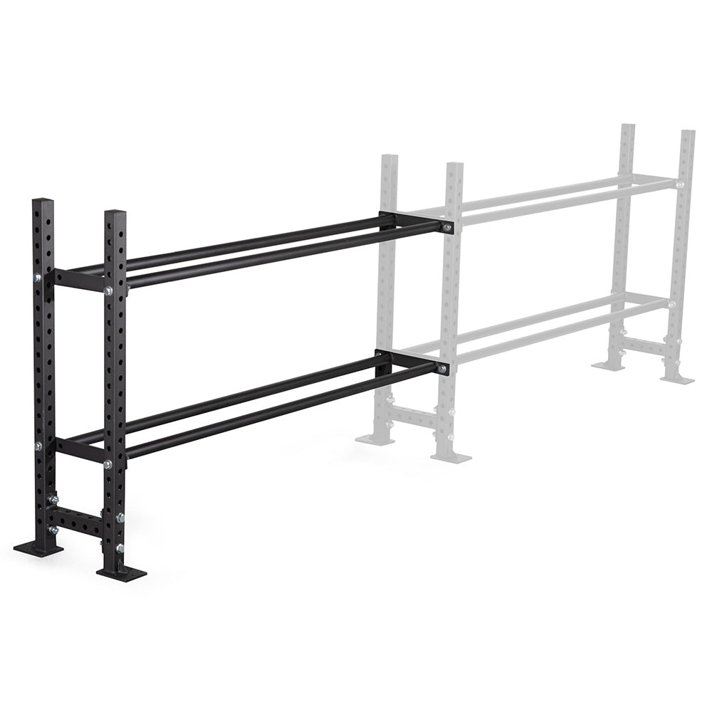 Elite Series Add-On Mass Storage System with Bumper & Medicine Ball Shelves | 2 Tier 45.5" / 70" - view 9