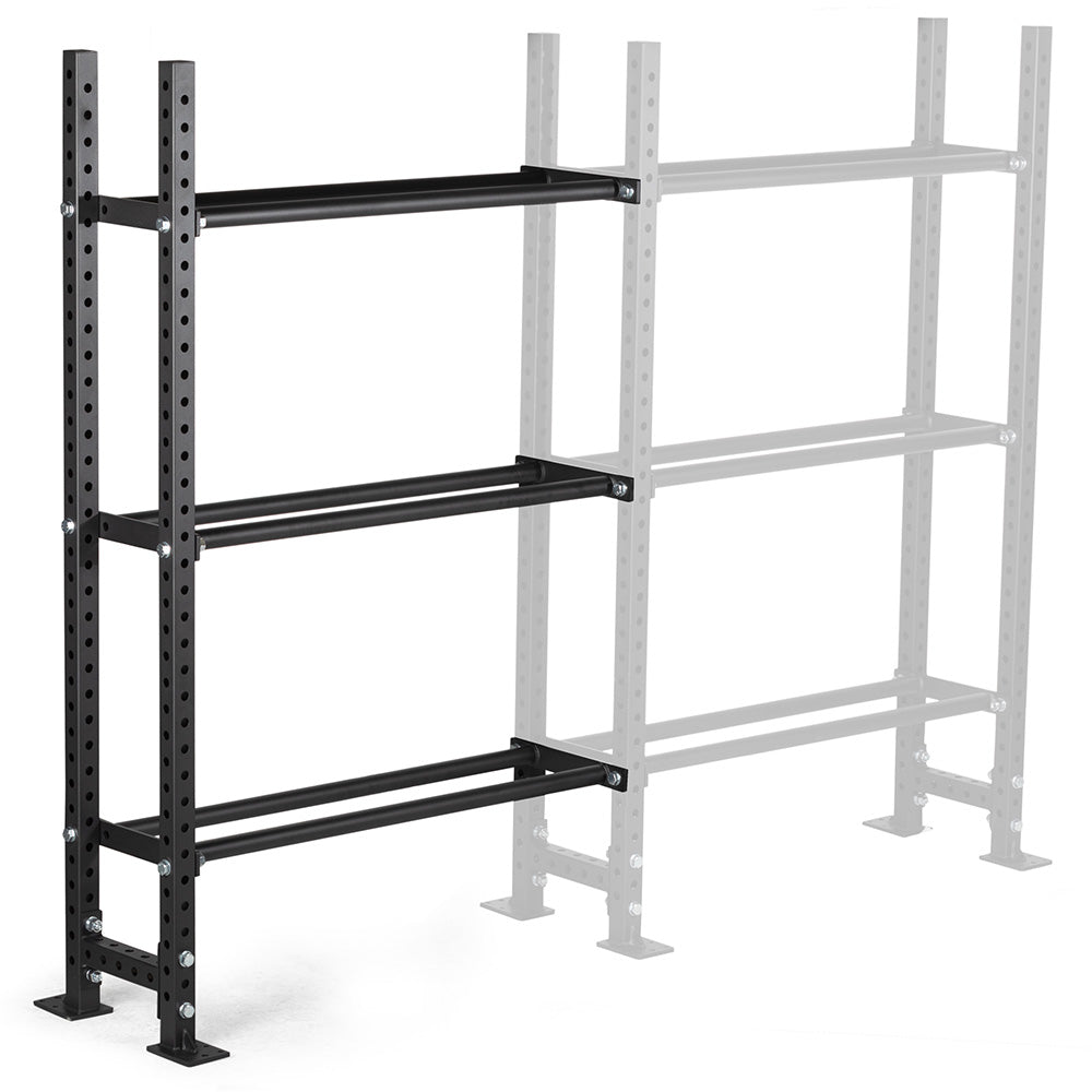 Elite Series Add-On Mass Storage System with Bumper & Medicine Ball Shelves | 3 Tier 73" / 42" - view 17