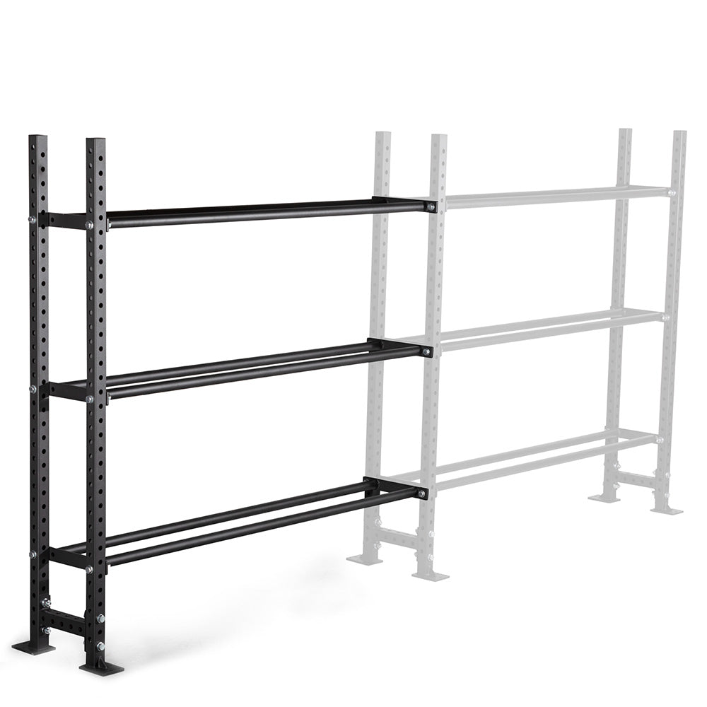 Elite Series Add-On Mass Storage System with Bumper & Medicine Ball Shelves | 3 Tier 73" / 70" - view 25