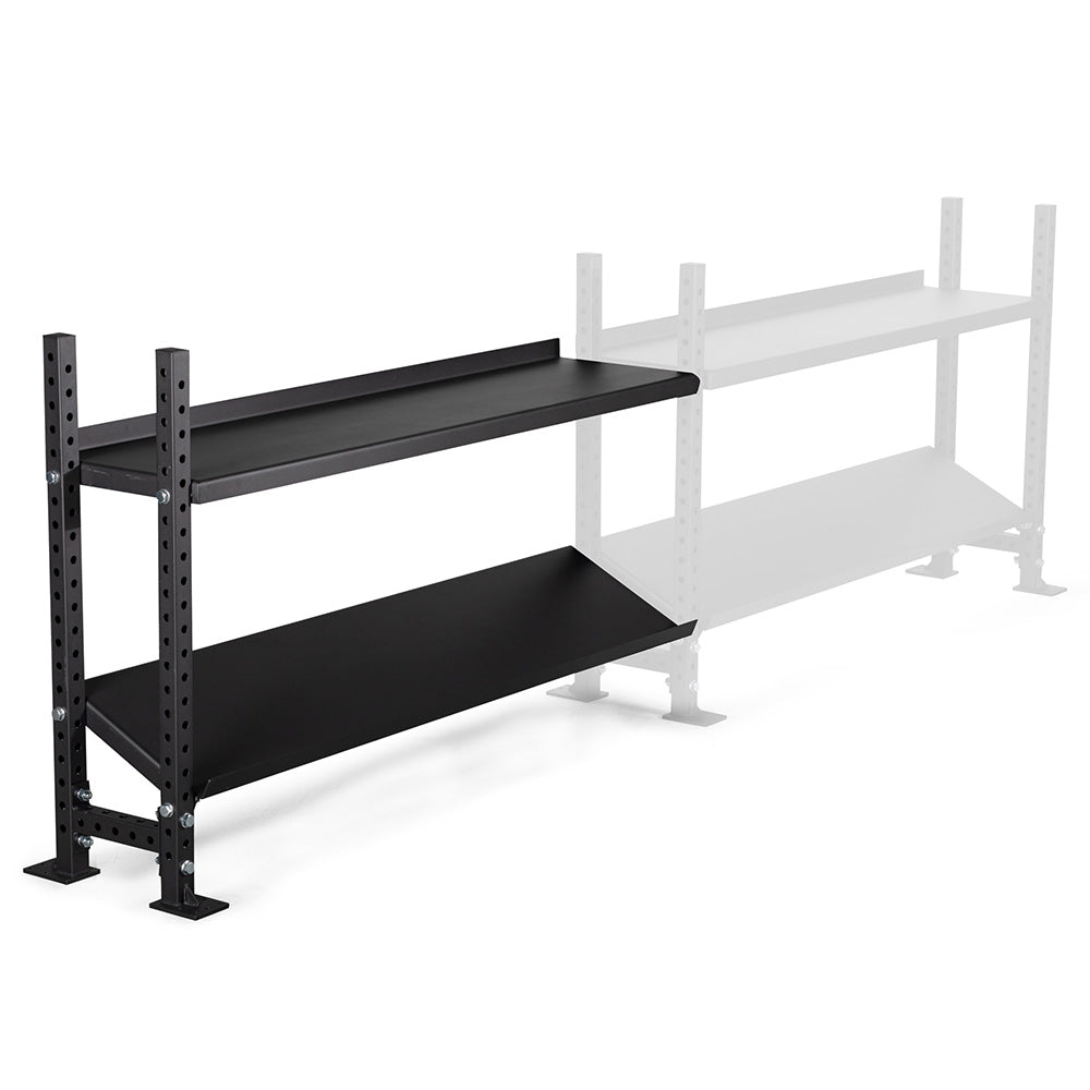 Elite Series Add-On Mass Storage System with Adjustable Shelves | 2 Tier 45.5" / 70" - view 9