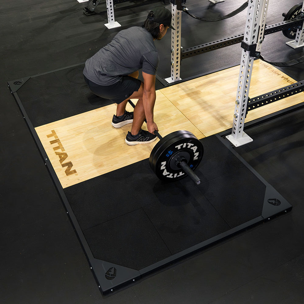 TITAN Series Power Rack Lifting Platform | Titan Fitness