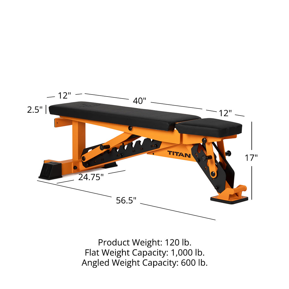 TITAN Series Adjustable Bench - Thumbnail 3