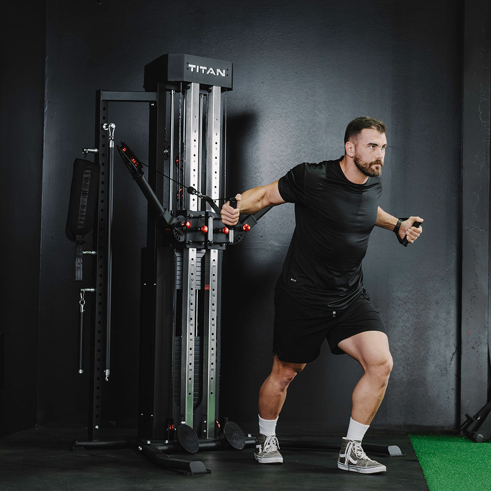 Stack Trainer Racing Nemesis 300 LB Single Stack Functional Trainer | Titan Fitness
