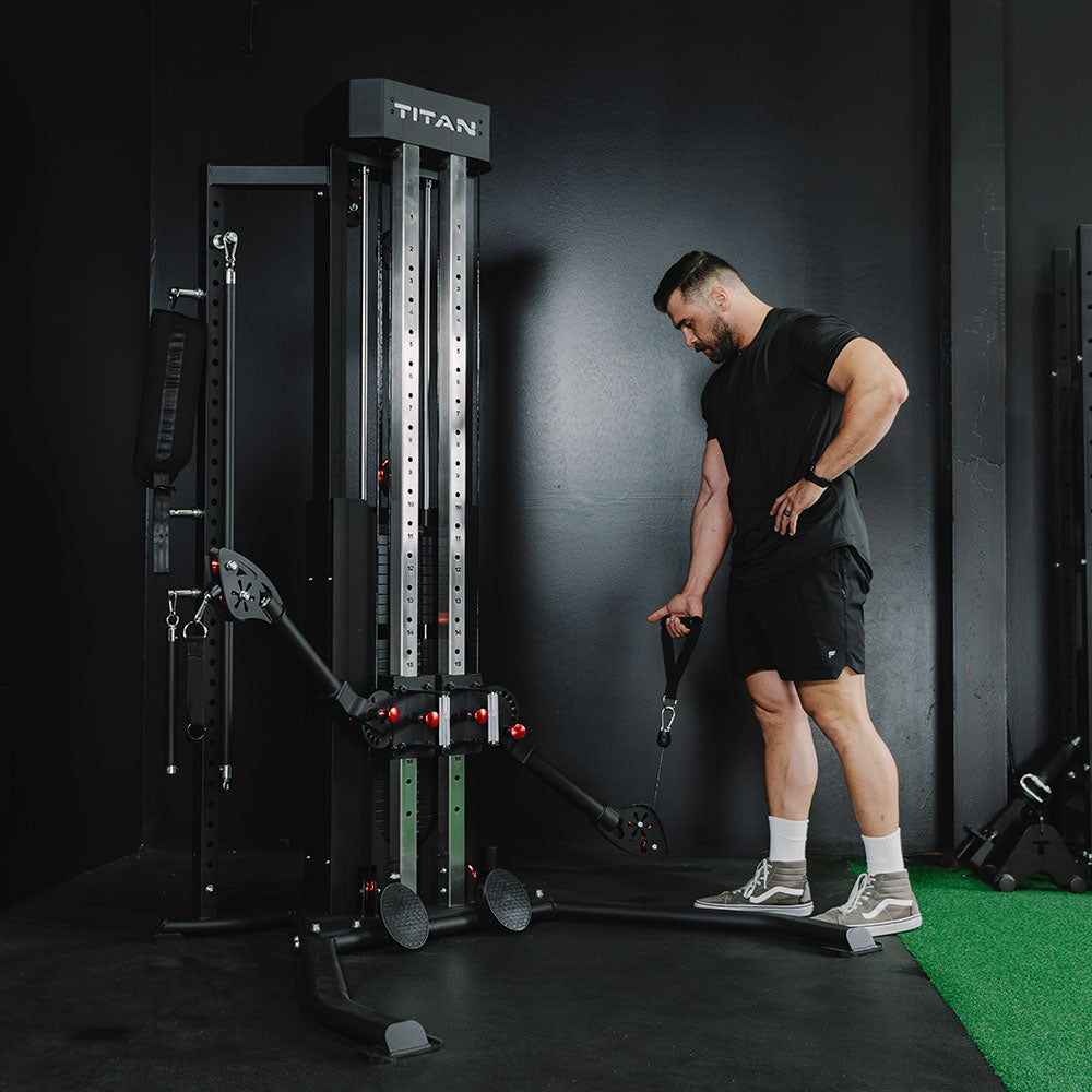 Stack Trainer Racing Nemesis 300 LB Single Stack Functional Trainer | Titan Fitness