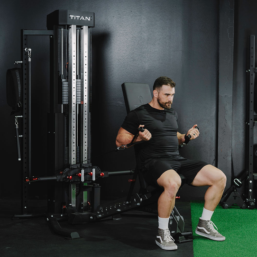 Stack Trainer Racing Nemesis 300 LB Single Stack Functional Trainer | Titan Fitness
