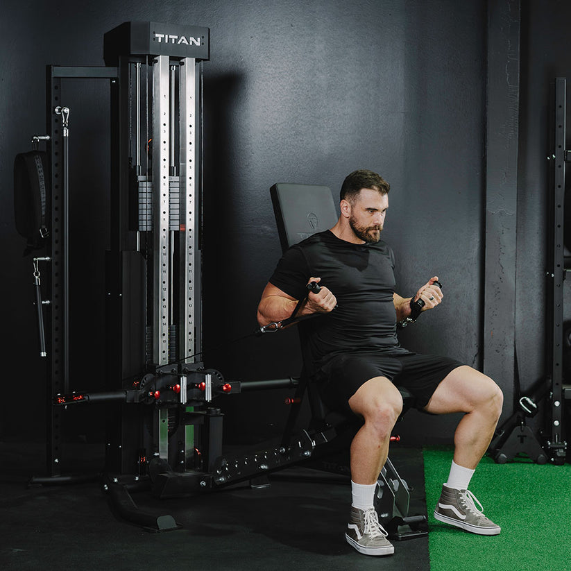 Nemesis 300 LB Single Stack Functional Trainer | Titan Fitness
