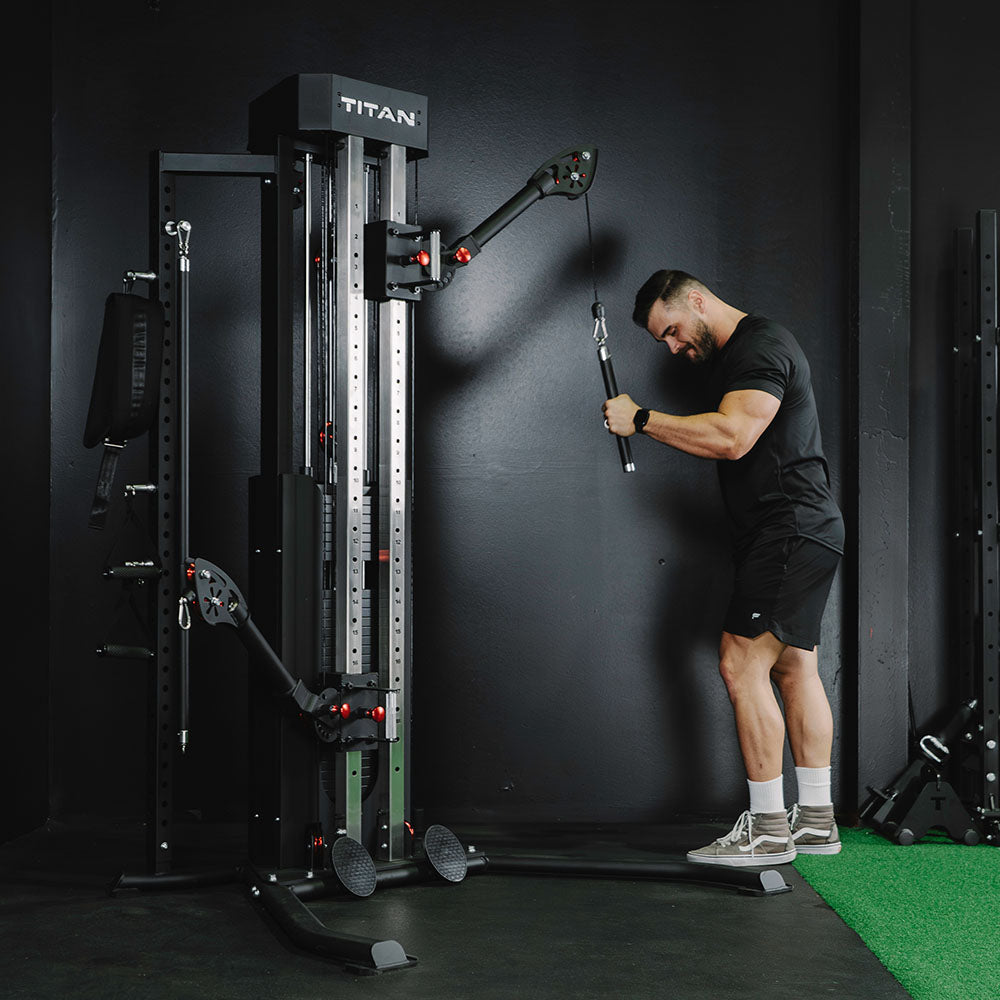 Stack Trainer Racing Nemesis 300 LB Single Stack Functional Trainer | Titan Fitness