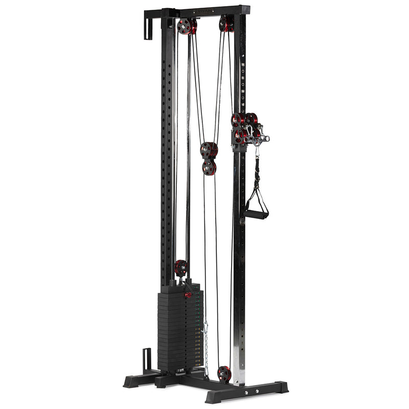 Selectorized Wall and Rack Mounted Pulley Towers | Tall 89"