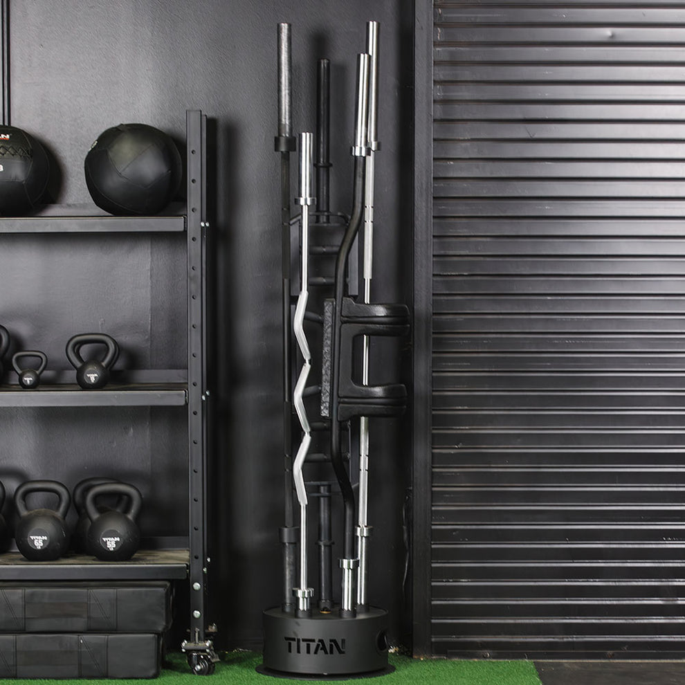 Revolver Rotating Barbell Rack | Titan Fitness