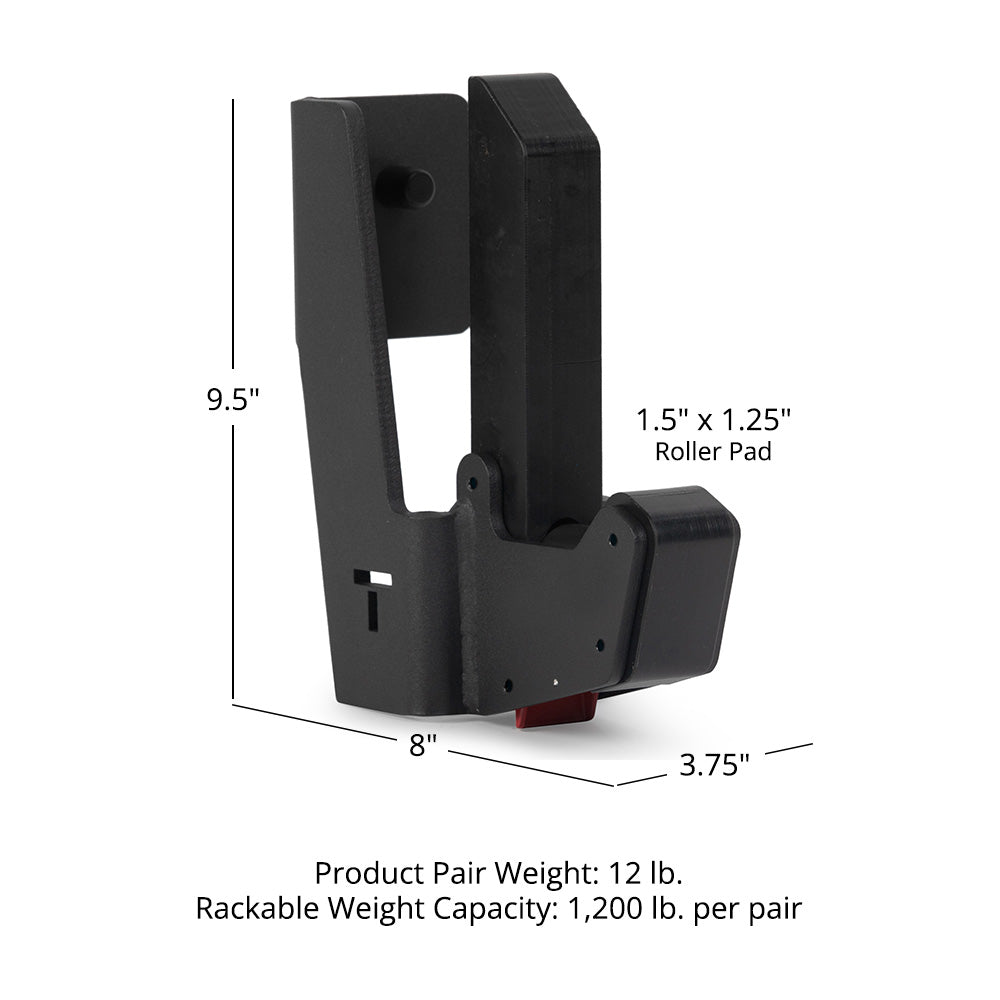 X-3 Series QuickSlide Sandwich Roller J-Hooks - Thumbnail 2