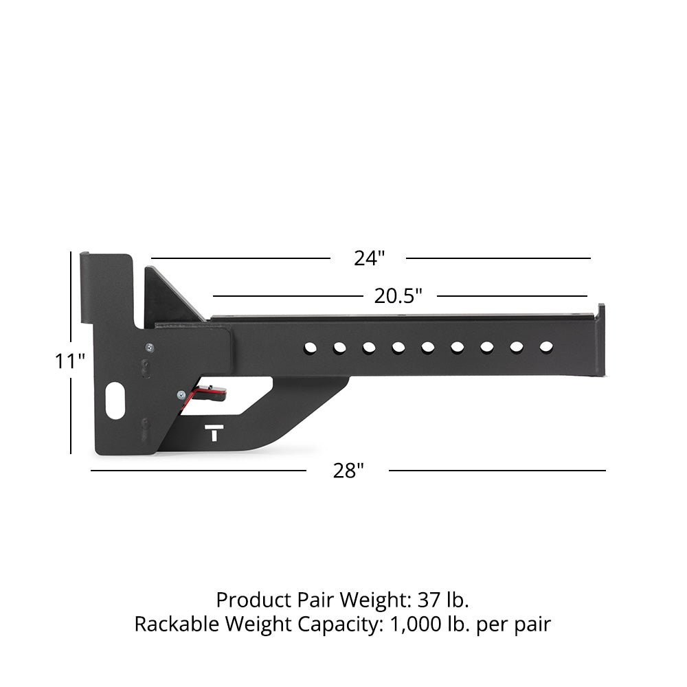 T-3 Series QuickSlide Spotter Arms