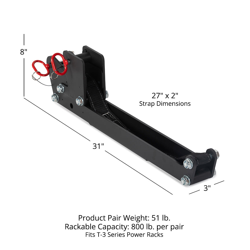 T-3 Series Safety Strap Spotter Arms - view 12