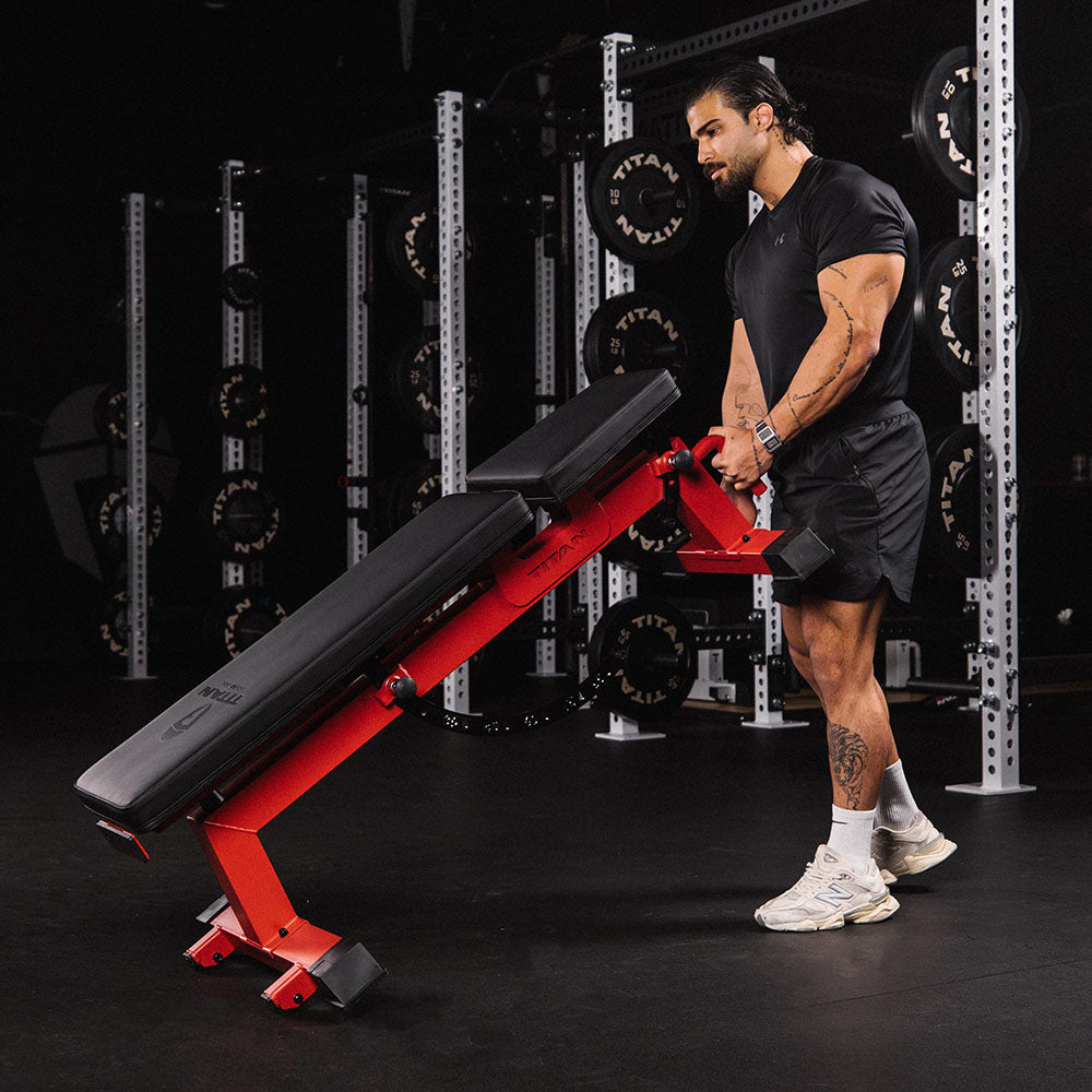 Performance Series Adjustable Bench | Red - view 33
