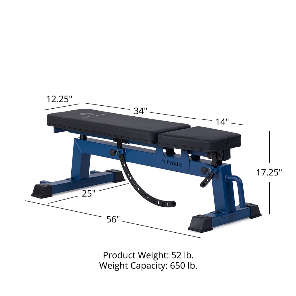 Performance Series Adjustable Bench | Navy