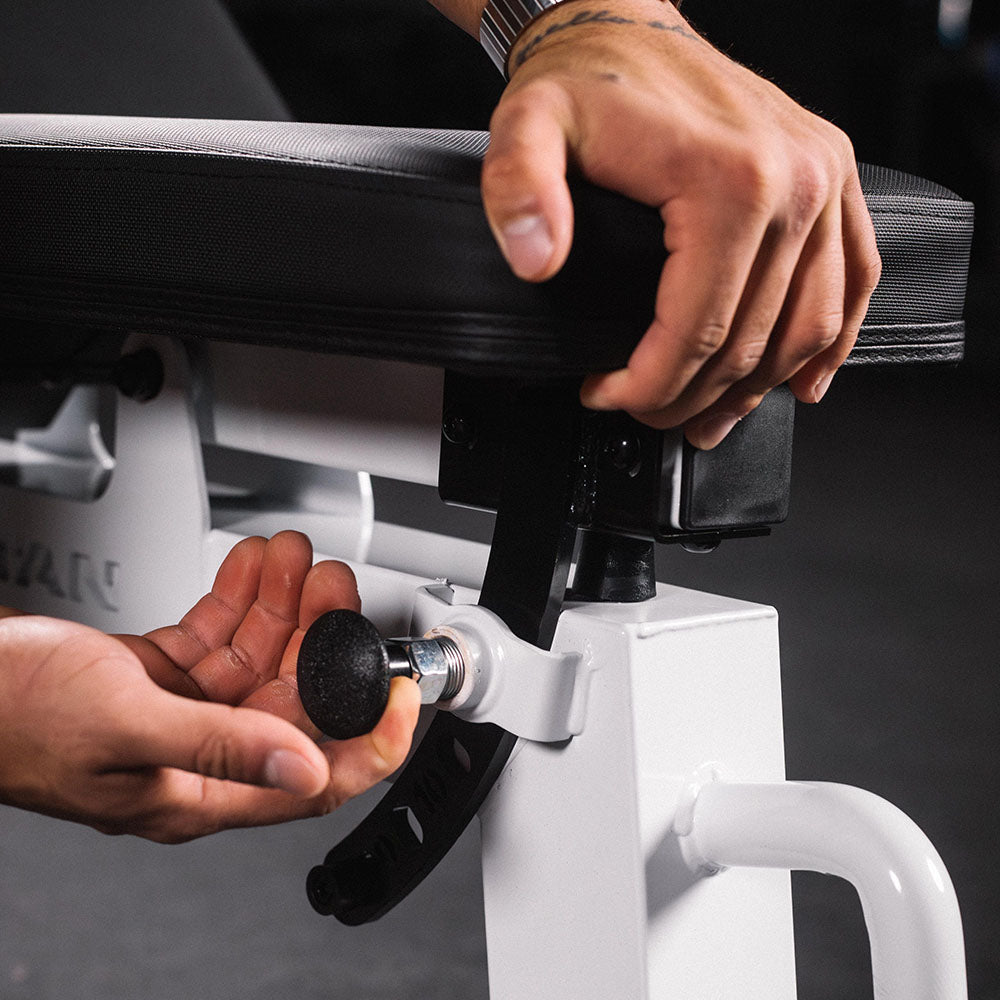 Performance Series Adjustable Bench | White - view 43