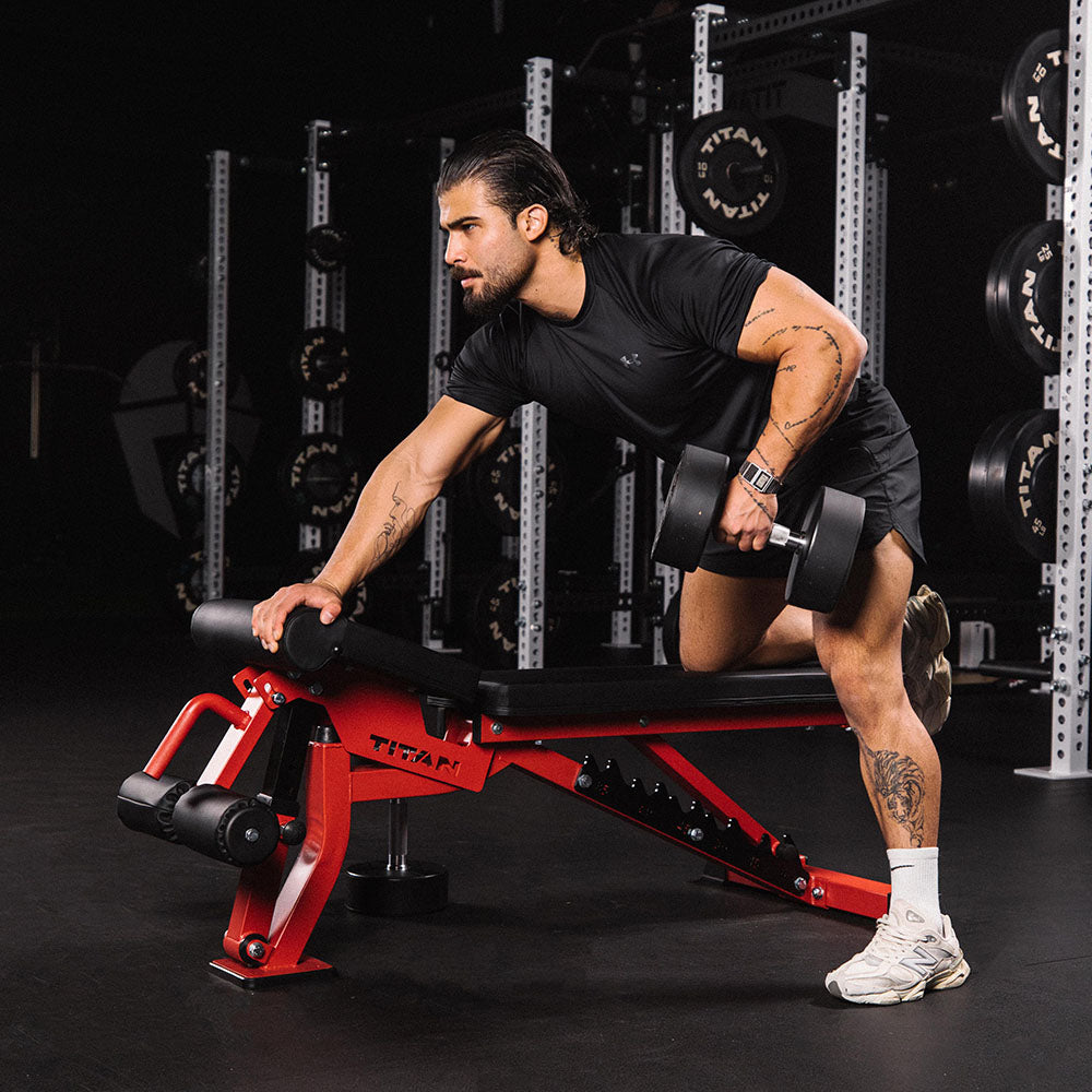 Elite Series Adjustable FID Bench | Red