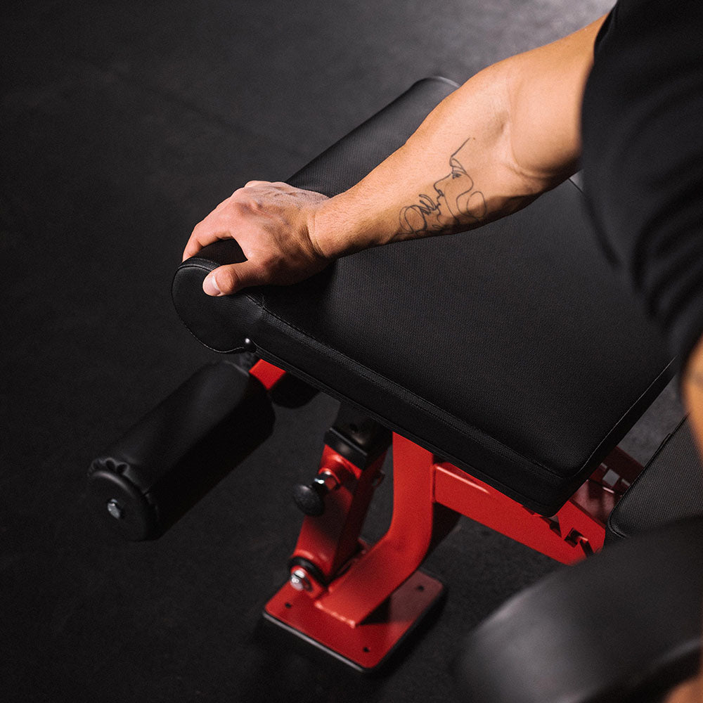 Elite Series Adjustable FID Bench | Red - view 32
