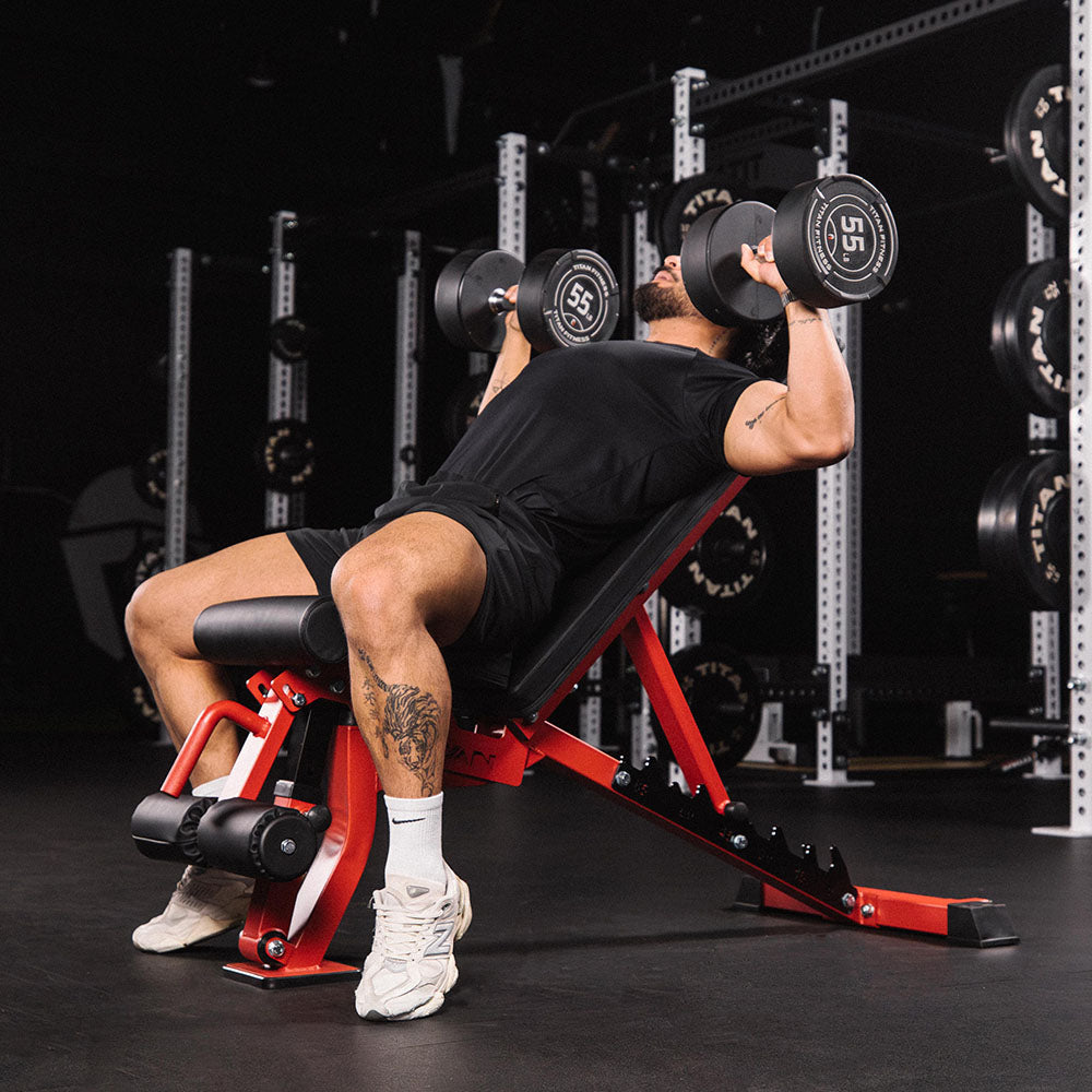 Elite Series Adjustable FID Bench | Red - view 33