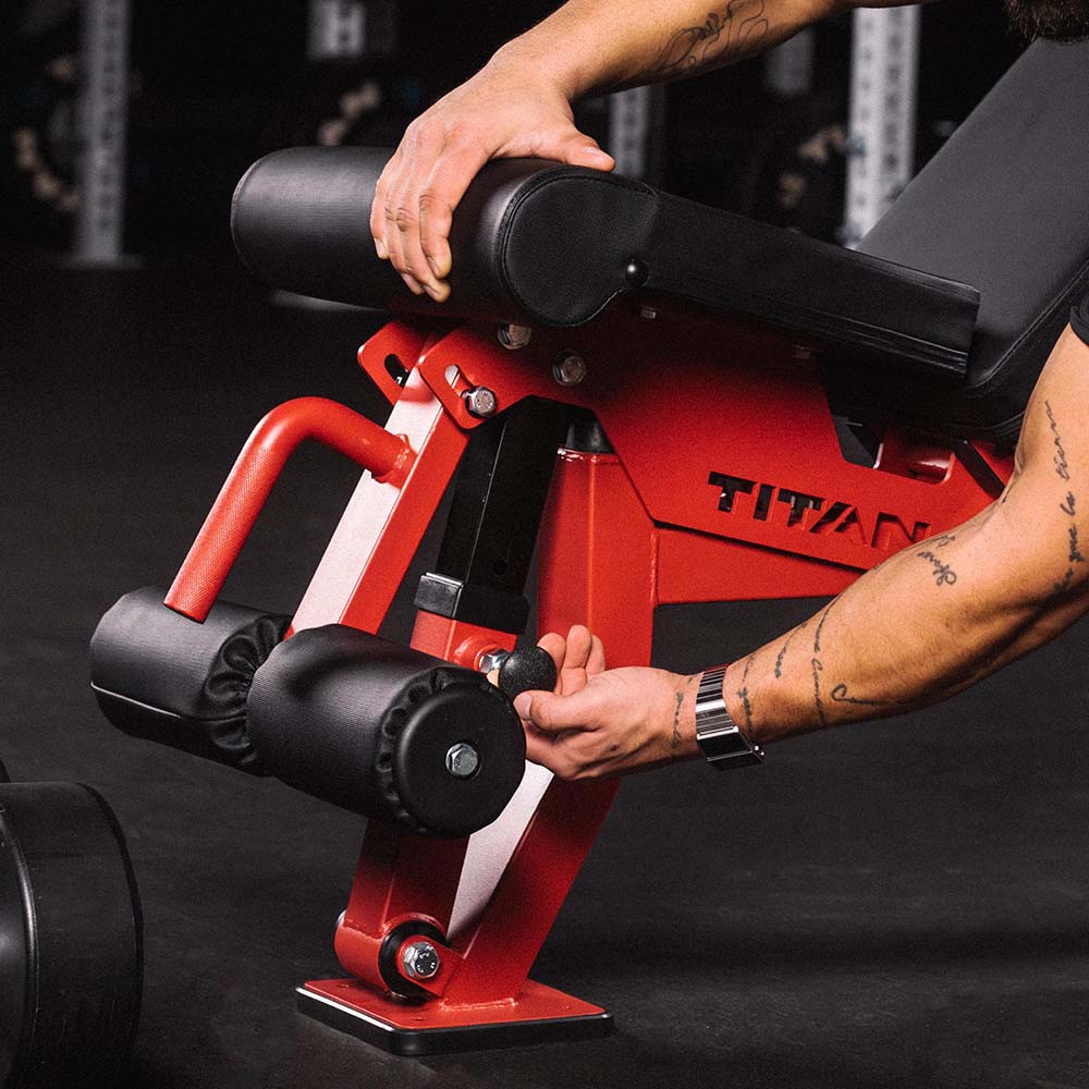 Elite Series Adjustable FID Bench | Red - view 37