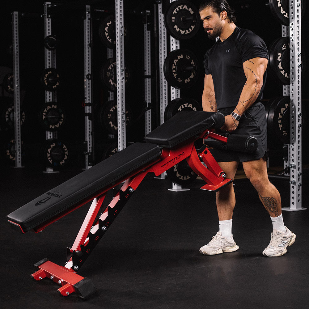 Elite Series Adjustable FID Bench | Red - view 39