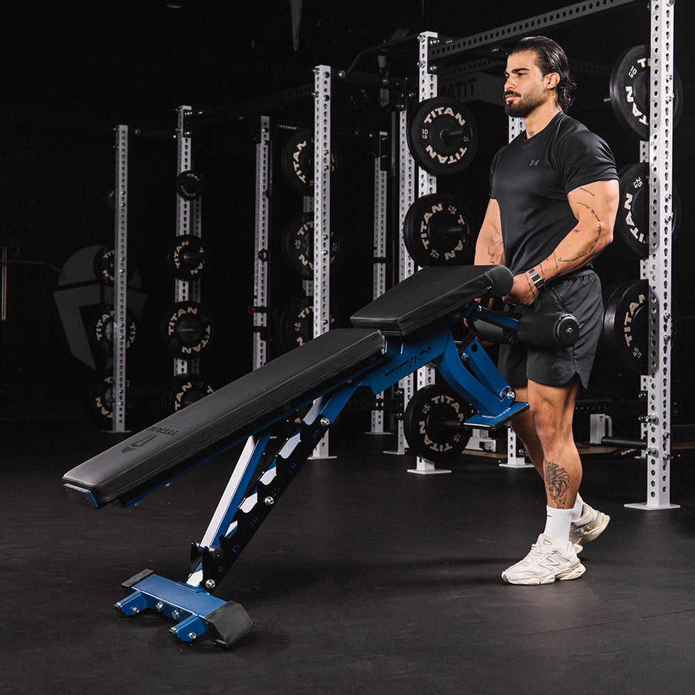 Elite Series Adjustable FID Bench | Navy - view 25