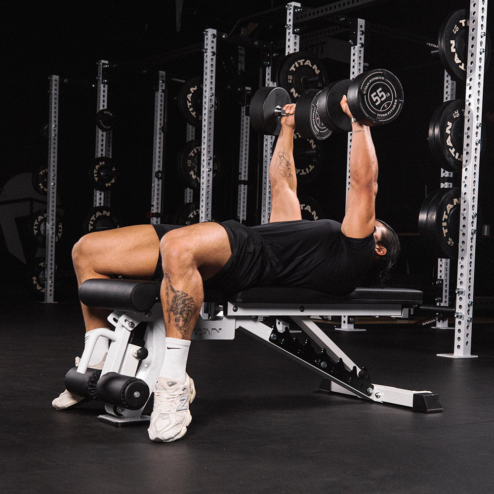 Elite Series Adjustable FID Bench | White