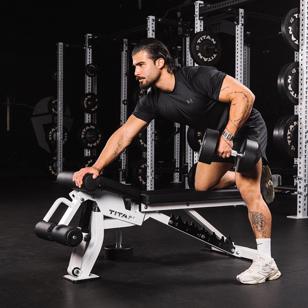 Elite Series Adjustable FID Bench | White