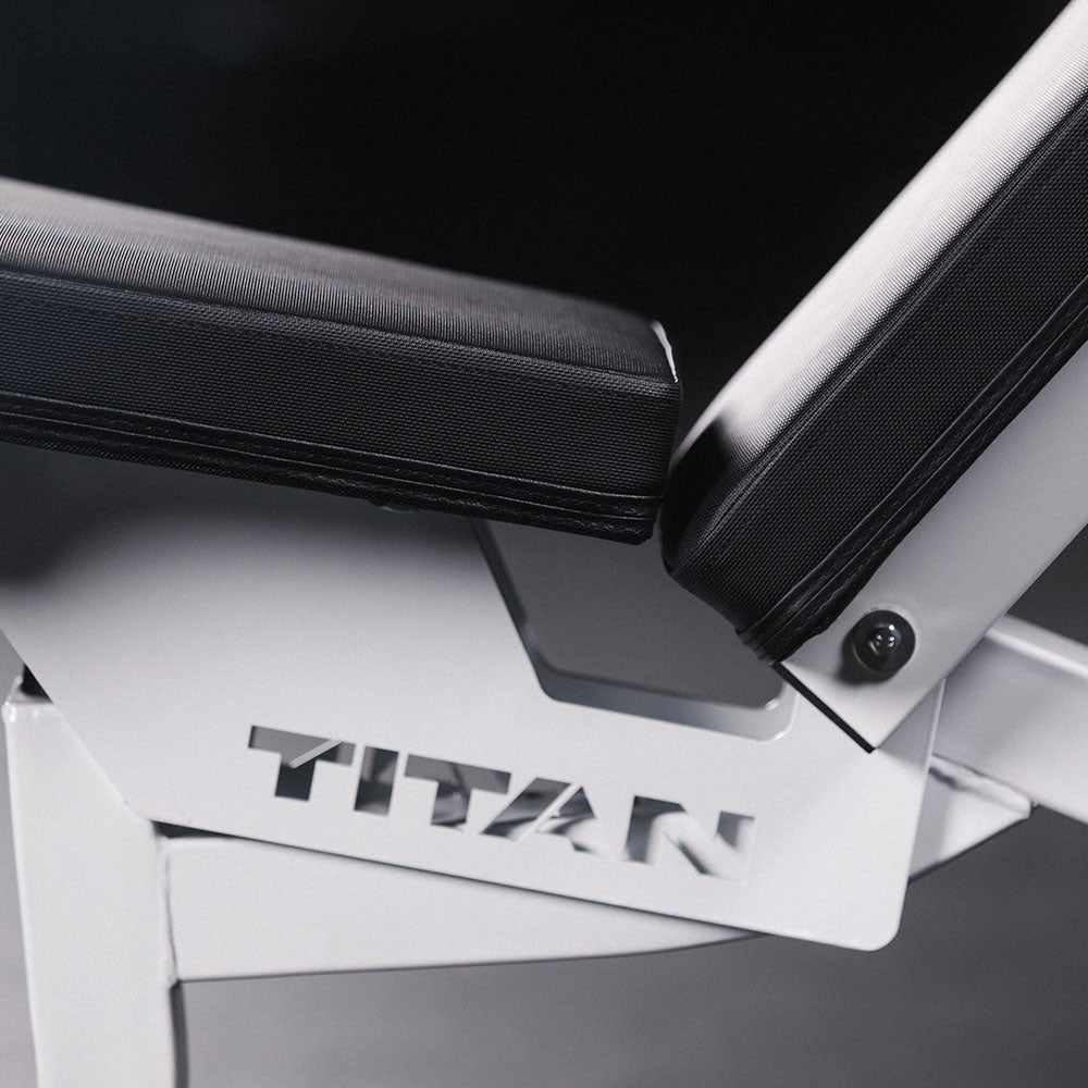 Elite Series Adjustable FID Bench | White - view 48