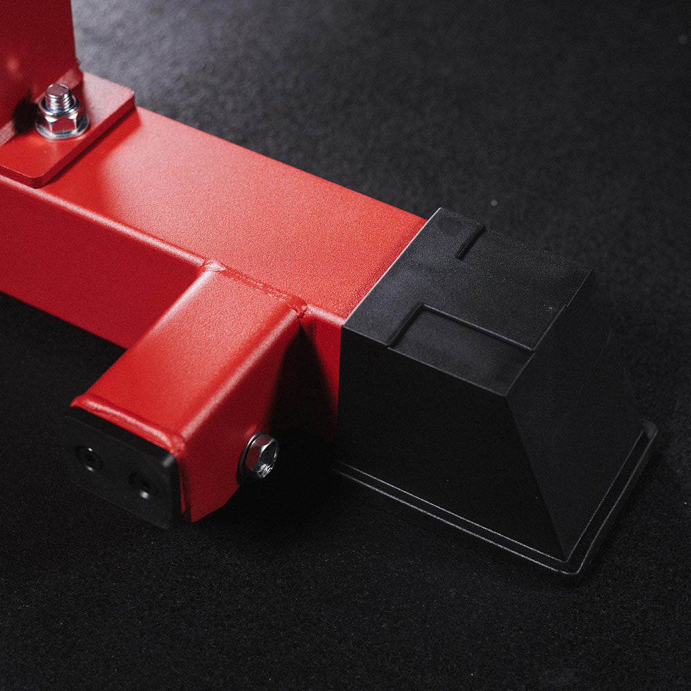 Elite Series Single Post Flat Bench | Red