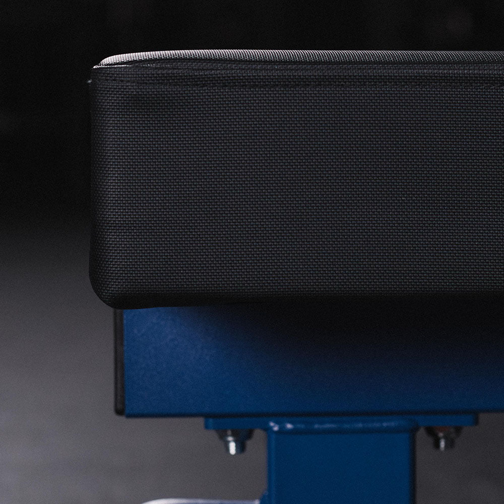 TITAN Series Single Post Flat Bench | Navy