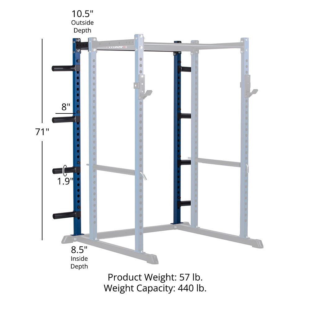 T-2 Series 10" Extension Kit | Blue / 71"