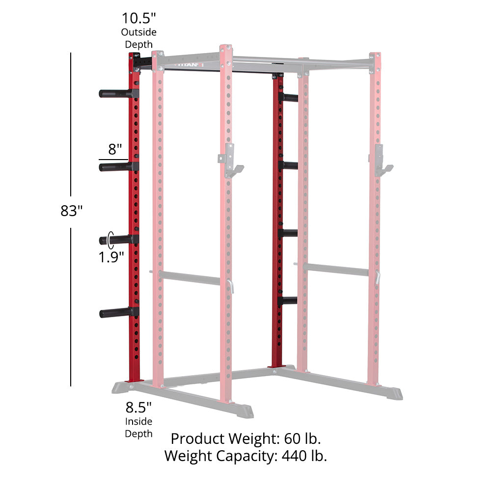 T-2 Series 10" Extension Kit | Red / 83"