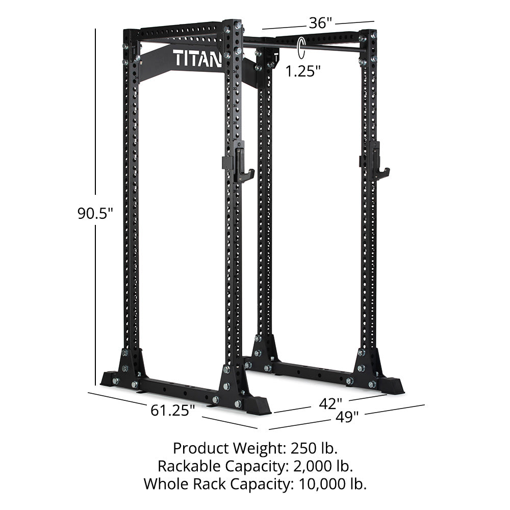 TITAN Series Half Rack | 36in - view 36