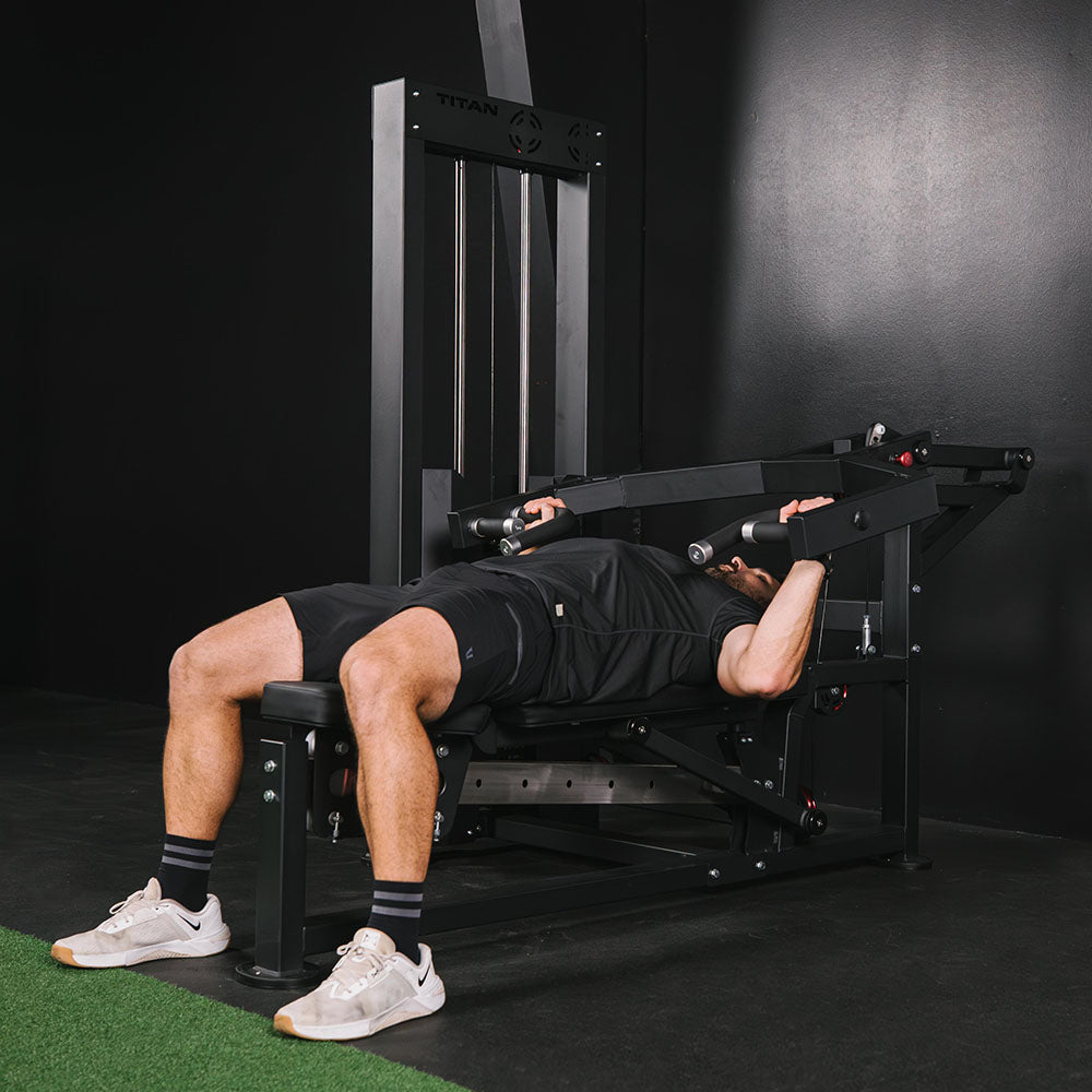 Selectorized Incline Chest & Shoulder Press | Titan Fitness Selectorized Incline Chest & Shoulder Press | Titan Fitness