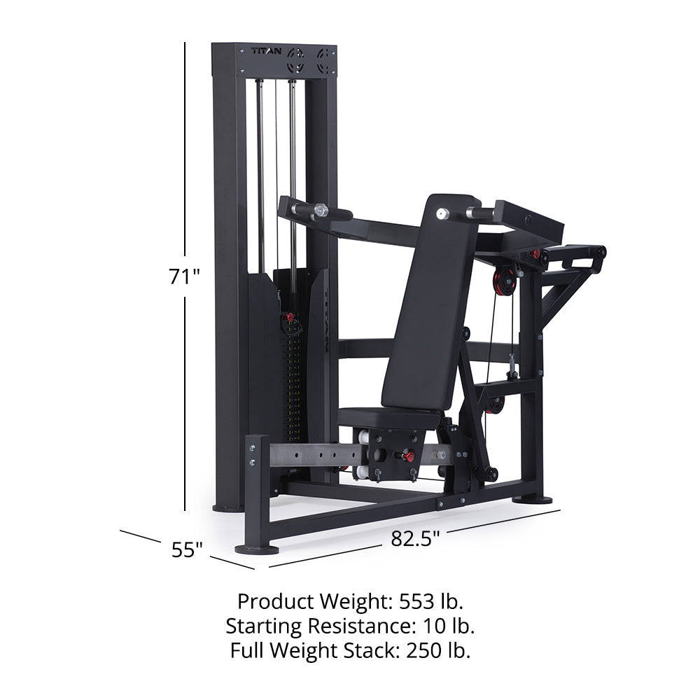 Selectorized Incline Chest & Shoulder Press - view 12