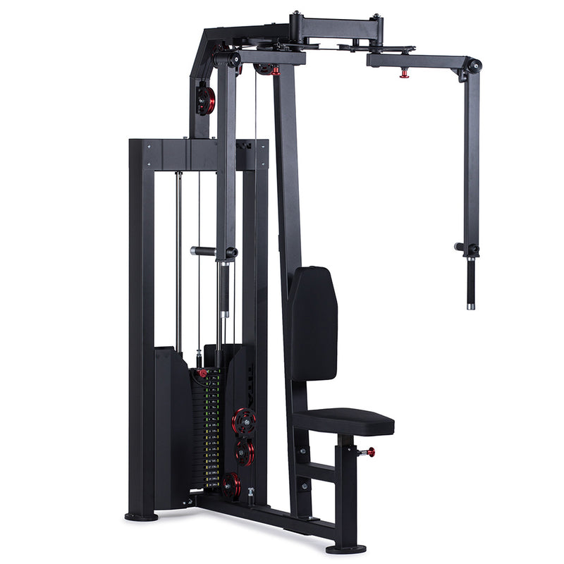 Selectorized Pec Fly and Reverse Delt Machine